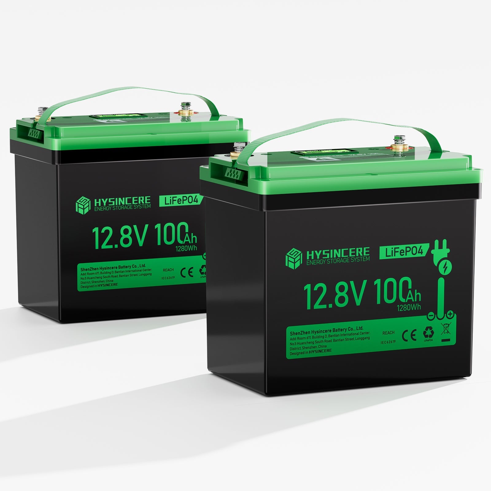 12v 100ah battery mini 2 pack