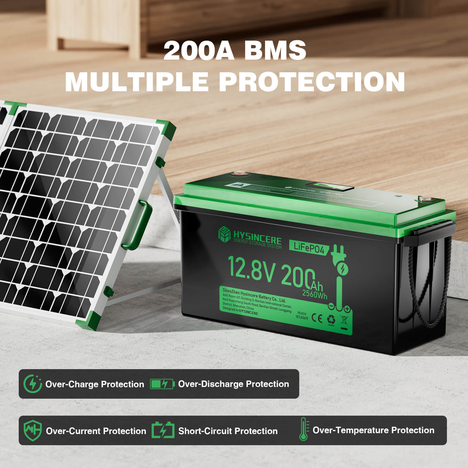 200A BMS multiple protection
