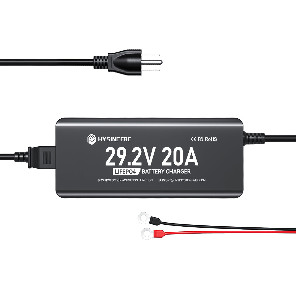HysincerePower 29.2V 20A LiFePO4 Battery Charger
