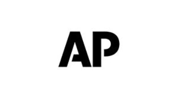 Black 'AP' logo on a white background
