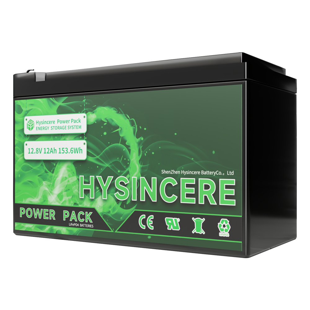 Hysincere Power HX-1212S 12V 12Ah LiFePO4 Battery - Hysincere Power