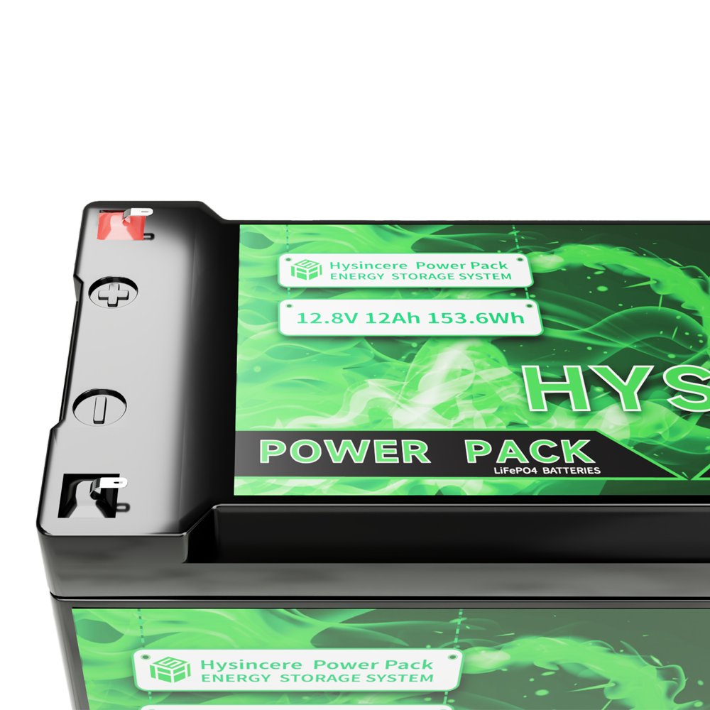Hysincere Power HX-1212S 12V 12Ah LiFePO4 Battery - Hysincere Power