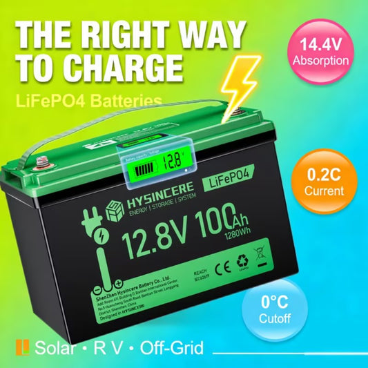 How to Charge LiFePO4 Batteries Correctly