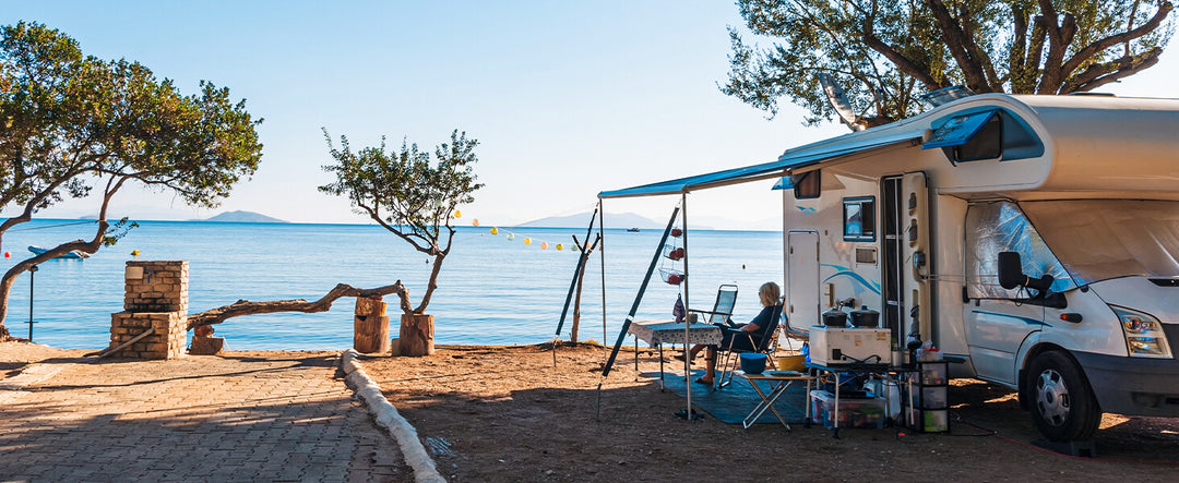 Seaside RV application scene banner