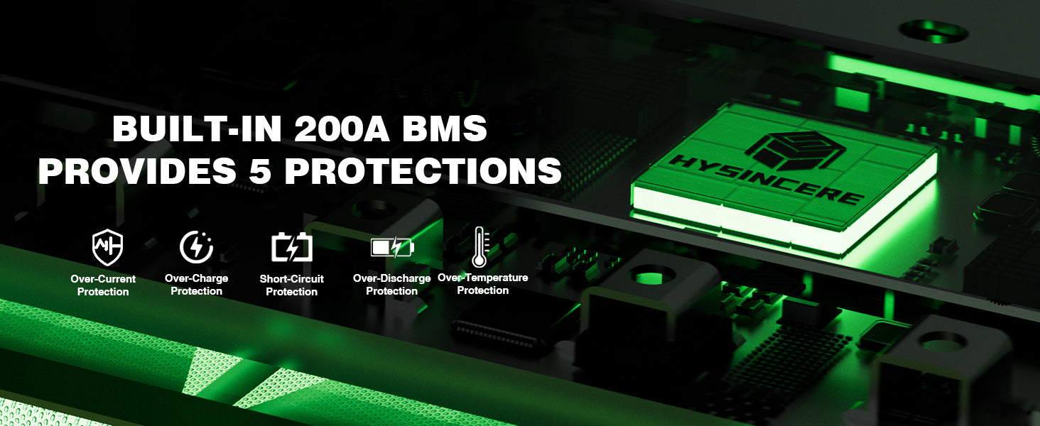 200A BMS Provides 5 Protections