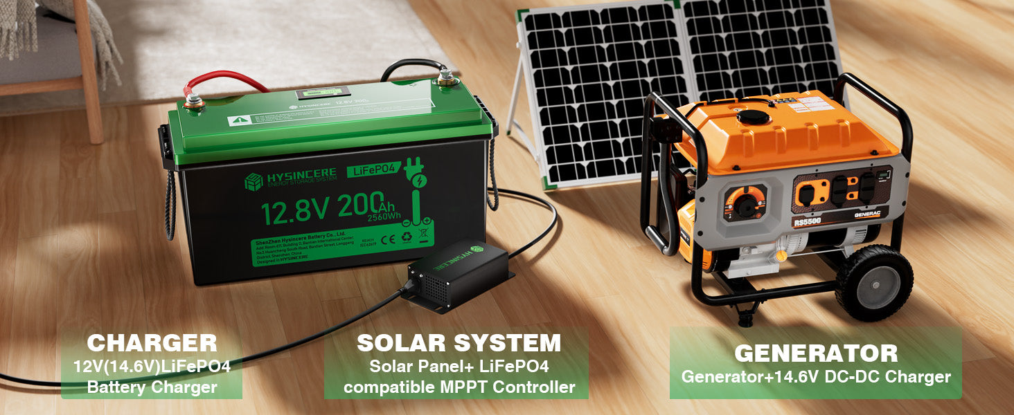 12V 200Ah LiFePO4 Battery Charger