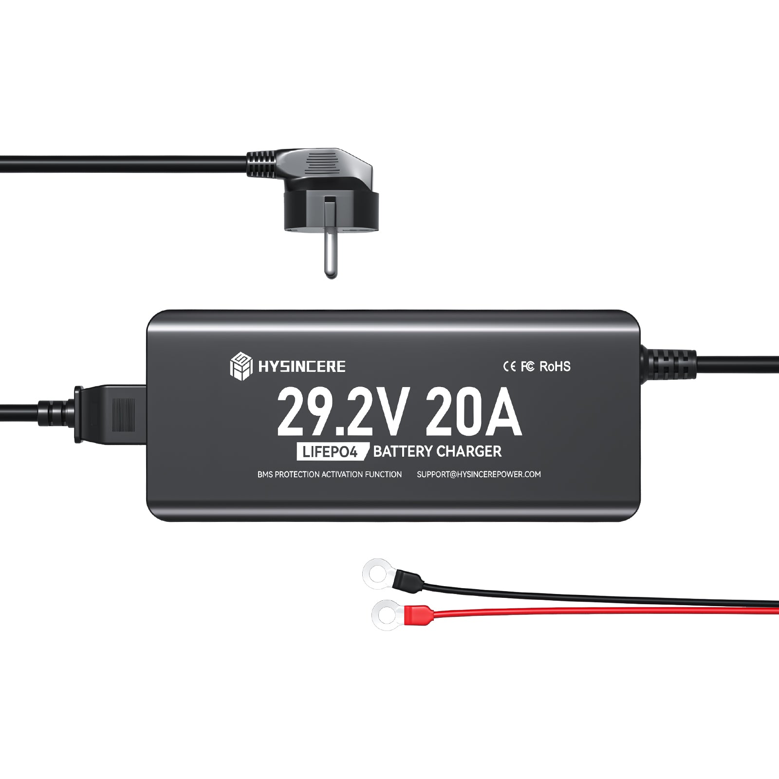 HysincerePower 29.2V 20A LiFePO4 Battery Charger