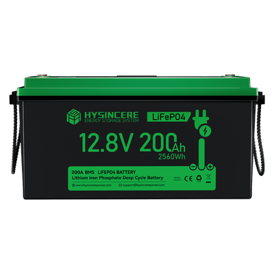Hysincere Power 12V 200Ah Plus LiFePO4 Deep Cycle Battery