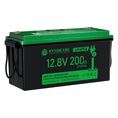 Hysincere Power 12V 200Ah Plus LiFePO4 Deep Cycle Battery