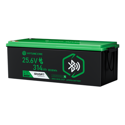 Hysincerepower 24V 314Ah Bluetooth LiFePO4 Batterie