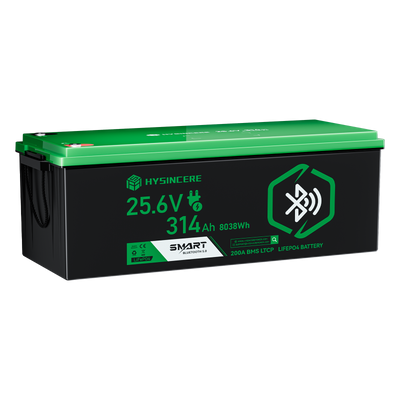 Hysincerepower 24V 314Ah Bluetooth LiFePO4 Batterie