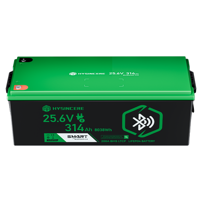 Hysincerepower 24V 314Ah Bluetooth LiFePO4 Batterie