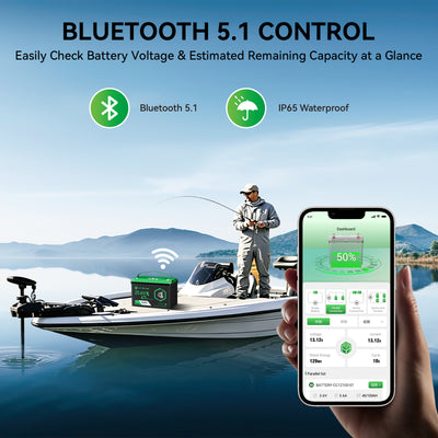 Hysincer Power 25.6V 67Ah Smart LiFePO4 Lithium Battery (1715Wh | Built-in Bluetooth & Auto Heating)